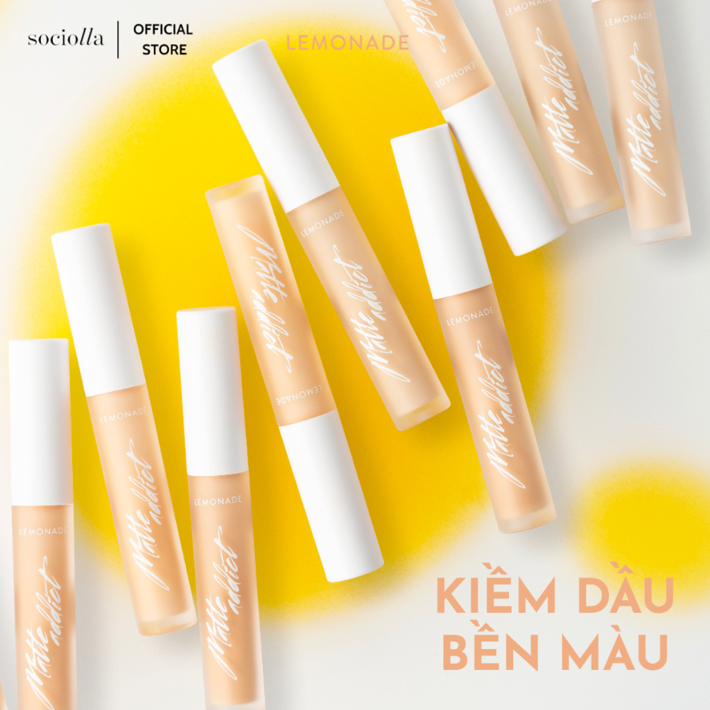 Che Khuyết Điểm Lemonade Matte Addict Concealer