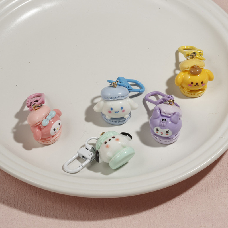 🥟ice🥟Móc Khóa Hình Chú Chó Sanrio Màu Macaron Dễ Thương