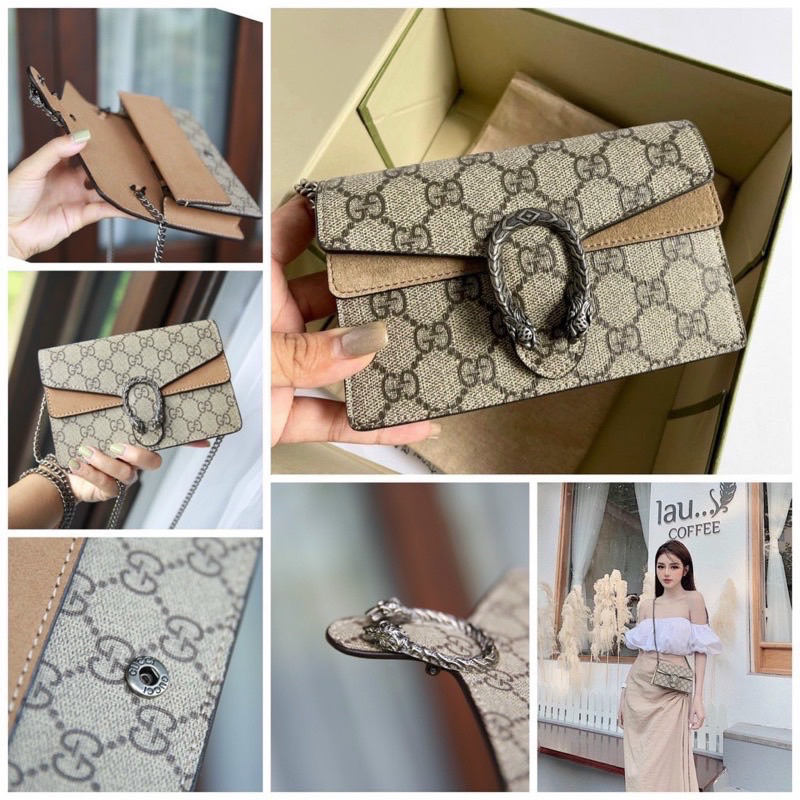 Túi mini thời trang hàng full 2 box lót da lộn có clip thật