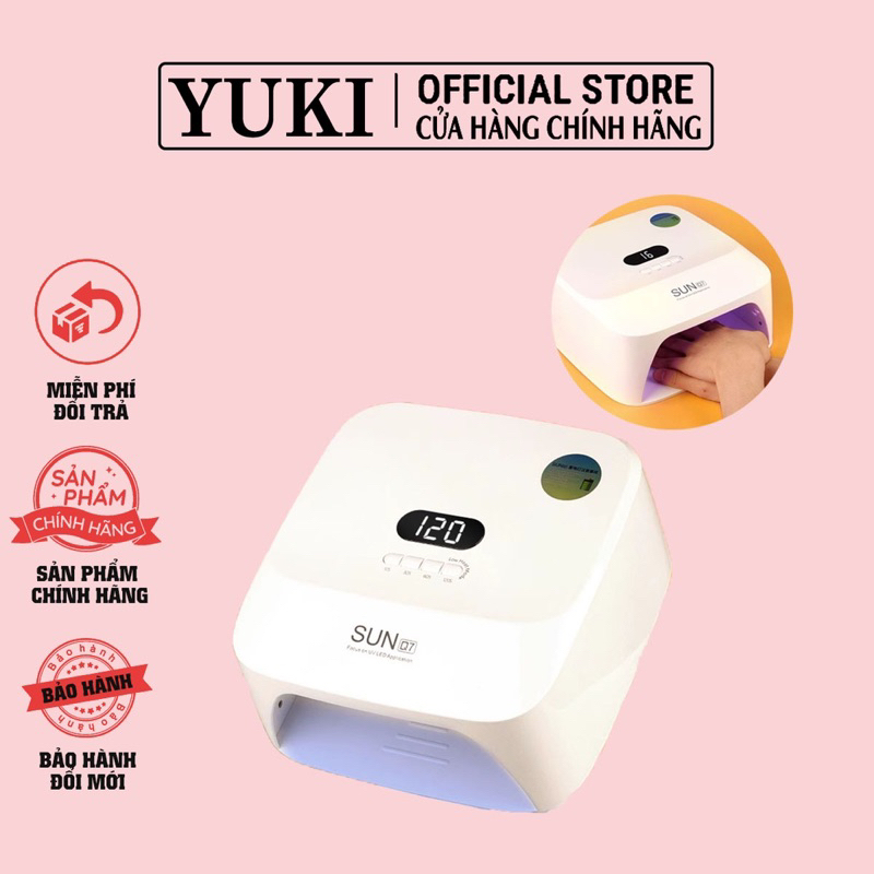 Máy hơ tích điện Sun Q7  - máy hơ gel tích điện làm nail chuyên dụng