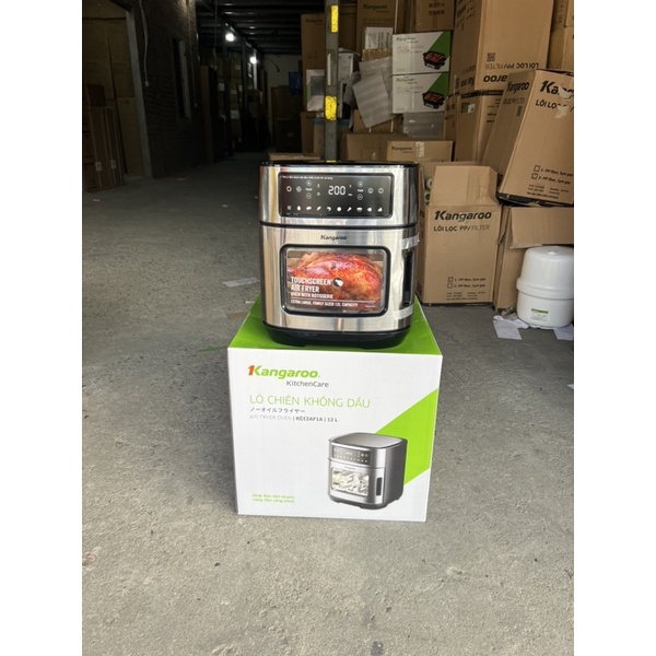 Nồi chiên , nổi chiên không dầu Kangaroo KG12AF1A 12 lít