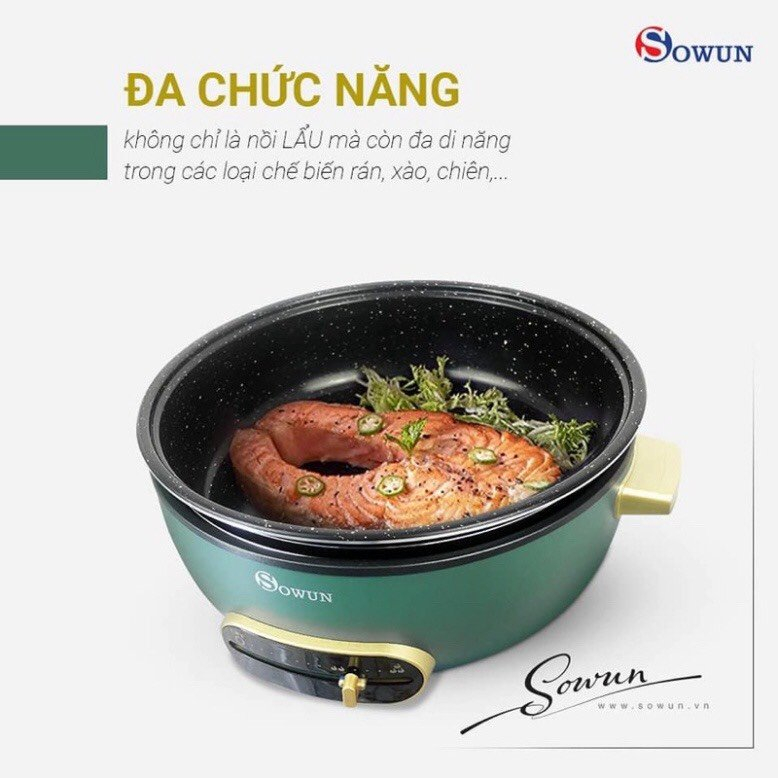 ? Nồi Lẩu Điện Đa Năng Sowun ( Sw6020 )