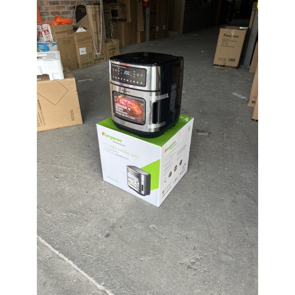Nồi chiên , nổi chiên không dầu Kangaroo KG12AF1A 12 lít