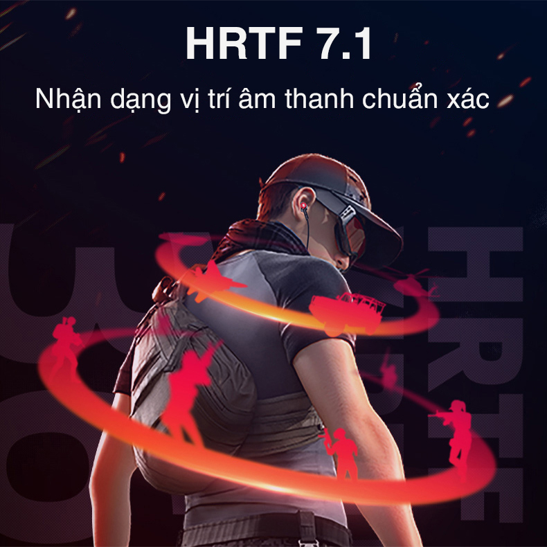 Tai nghe gaming có dây nhét tai Rockspace Gaming C2 chân type C có mic - Hàng chính hãng bảo hành 12 tháng lỗi 1 đổi 1