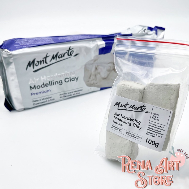 Đất sét tự khô Montmarte tạo hình mỹ thuật trang trí DIY chính hãng 500gr