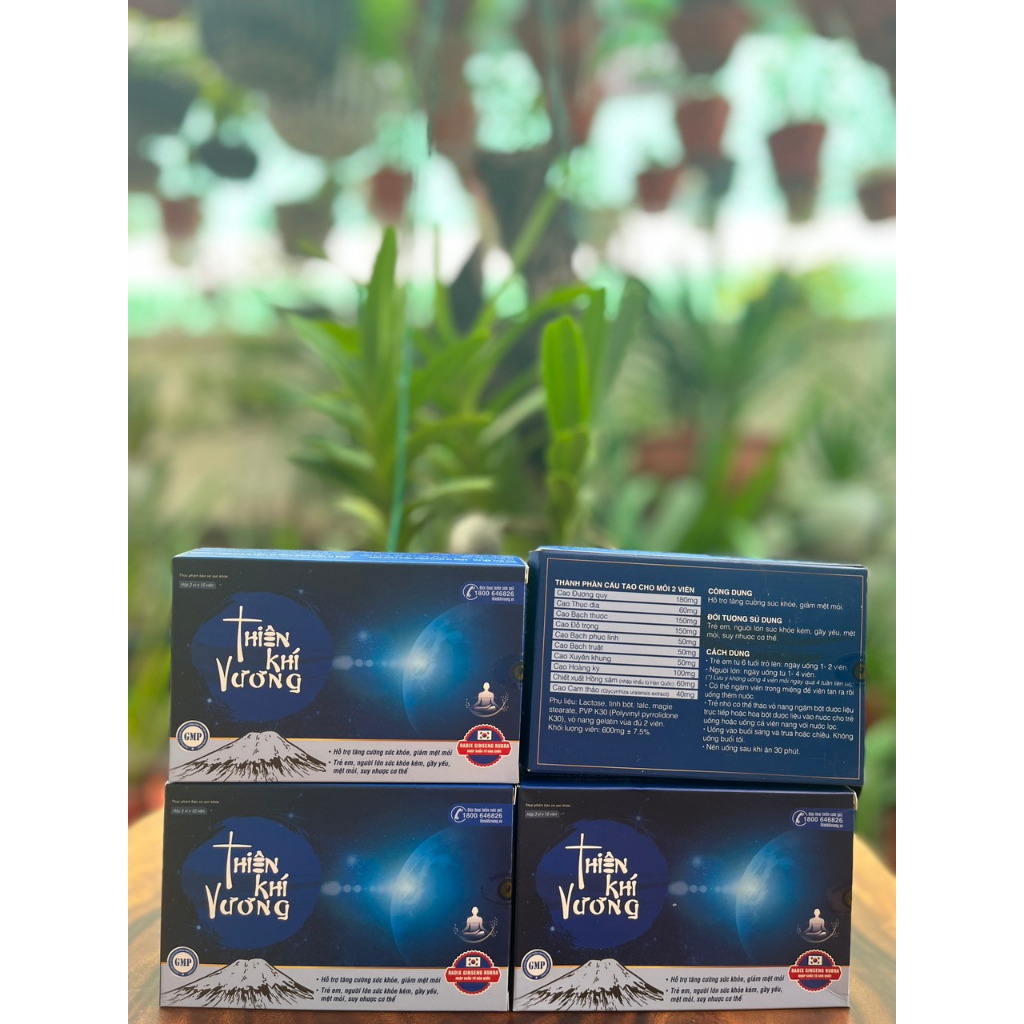 Thiên Khí Vương – Chiết xuất thiên nhiên giúp tăng cường sức khỏe, giảm mệt mỏi - Hộp 30 viên - NT Bình An