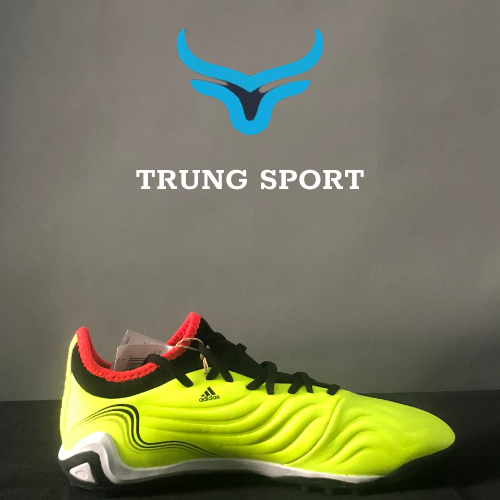 GIÀY NAM BÓNG ĐÁ CHÍNH HÃNG SÂN CỎ NHÂN TẠO, SÂN 5, SÂN 7 ADIDAS COPA SENSE.3 TF XANH CHUỐI