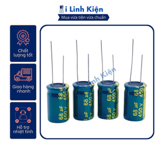 Tụ hóa 450v 3.3uf-150uf tần số cao