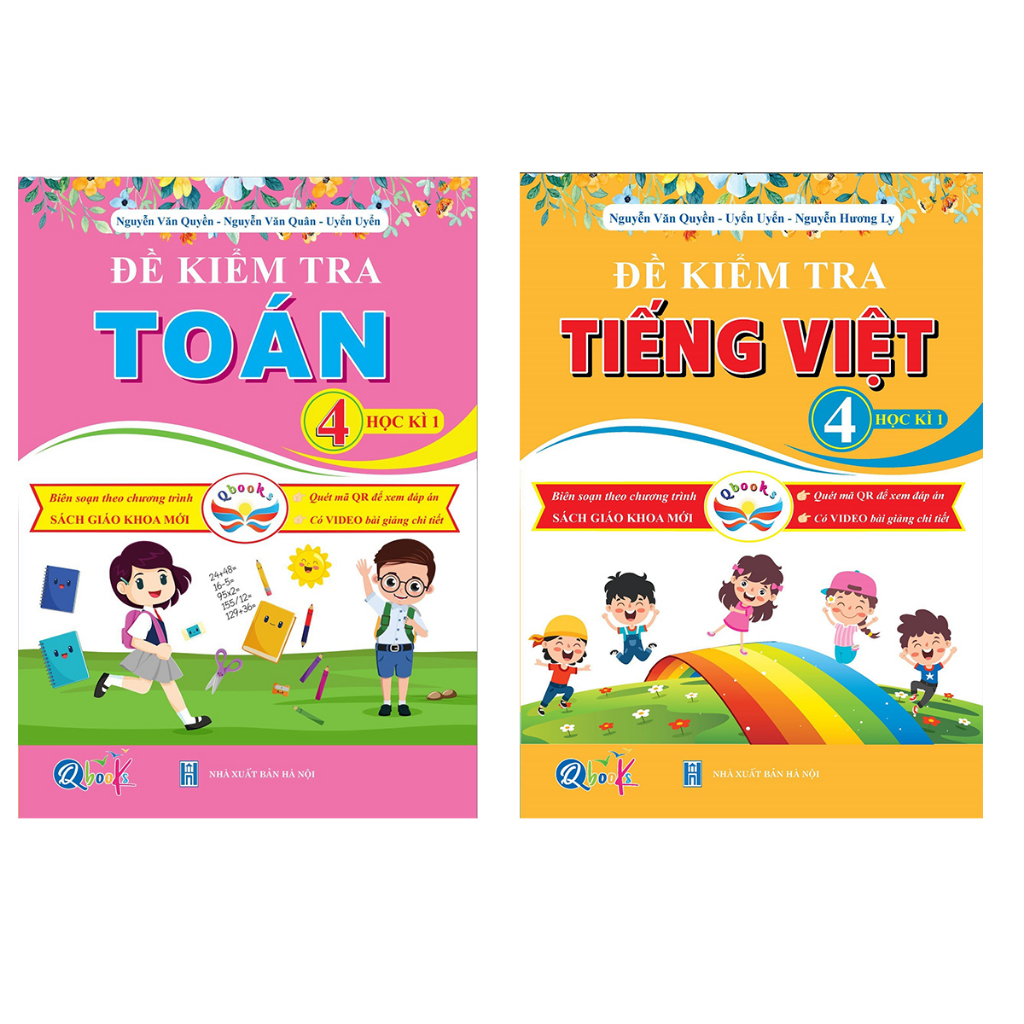 Sách - Combo Đề Kiểm Tra Toán + Tiếng Việt Lớp 4 Học Kì 1 (Bộ 2 Cuốn) - Cánh Diều