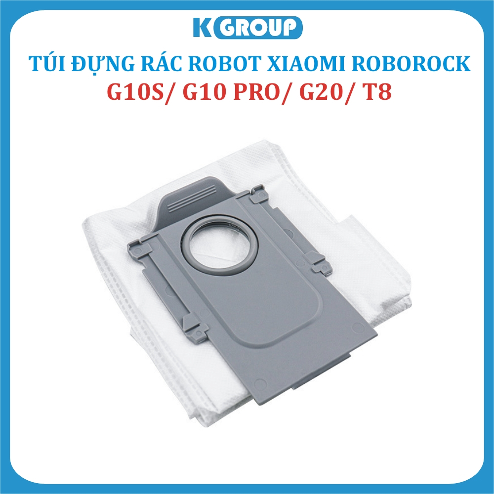 Túi đựng rác Robot hút bụi Xiaomi Roborock G20, G10 S, G10 Pro, T8 Túi đựng bụi cho thùng rác tự độn