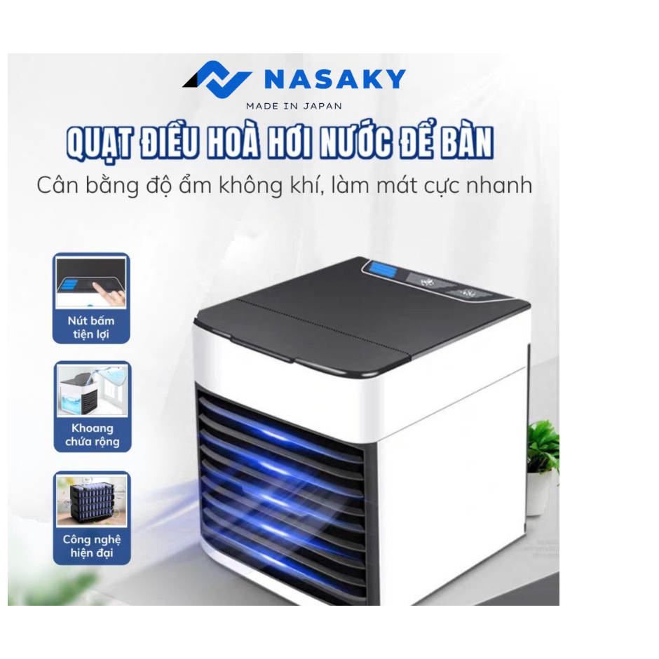 Quạt Điều Hòa Mini - Điều Hoà Mini Hơi Nước Siêu Mát Tạo ẩm lọc không khí