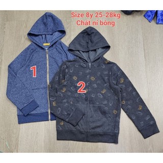 Áo khoác bé trai xuất dư ( Size 12m = 8-10kg )