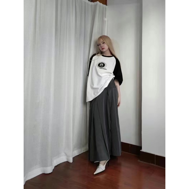 Áo Thun Baby Tee N chất cotton khô Áo Phông Tay Lỡ from siêu dẹp