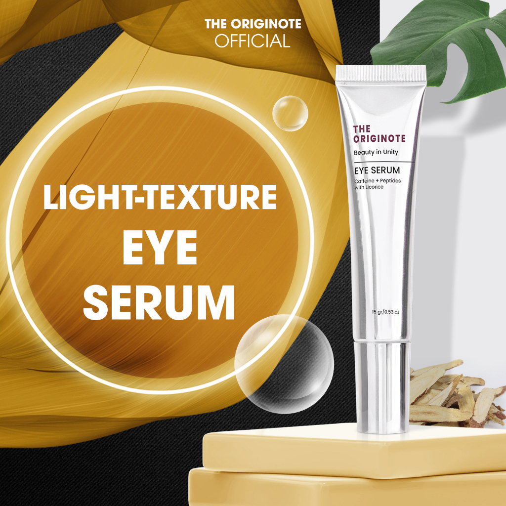 Kem mắt giảm thâm Eye Serum The Originote với Caffeine Peptides và chiết xuất cam thảo NELISA COSMETICS 7617