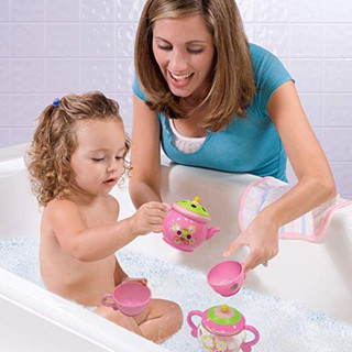 Bộ đồ chơi nhà tắm Ấm Trà, Floating Tea Party Tea, hàng Mỹ