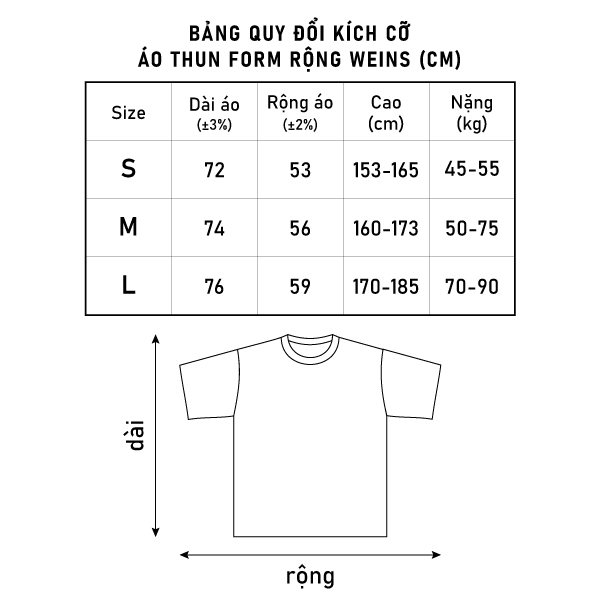 Áo thun local brand WEINS, mẫu in Hack The Style, là dòng áo thun cotton thấm hút, dáng áo phông oversize unisex