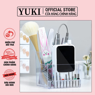 Hộp mica đựng dụng cụ nail - Hộp đựng cọ , máy hơ, đầ mài - hộp đựng đồ chuyên dụng nail