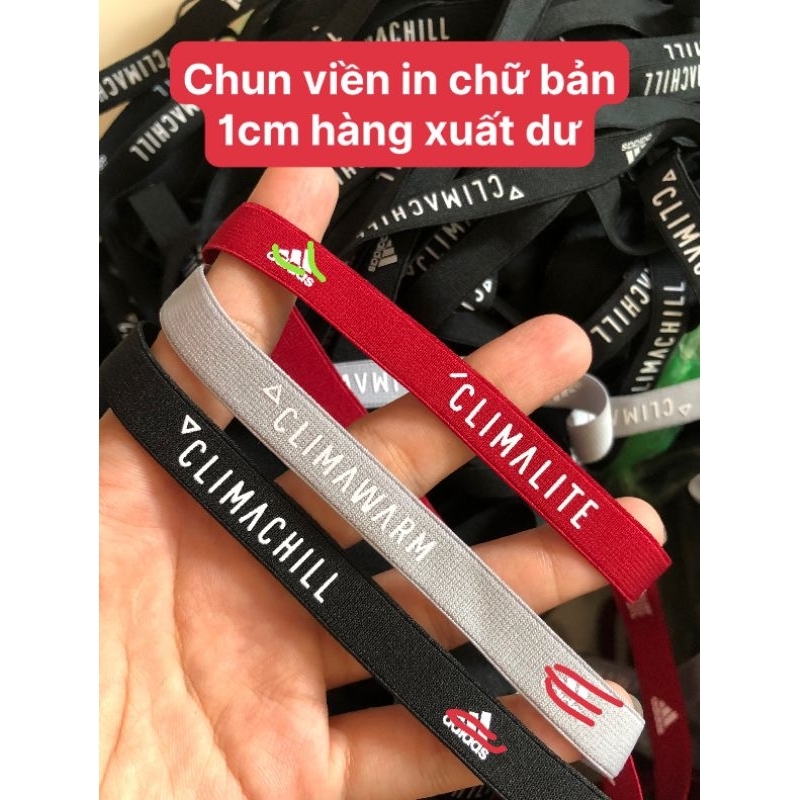 Dây chun co dãn làm viền trang trí hàng đẹp