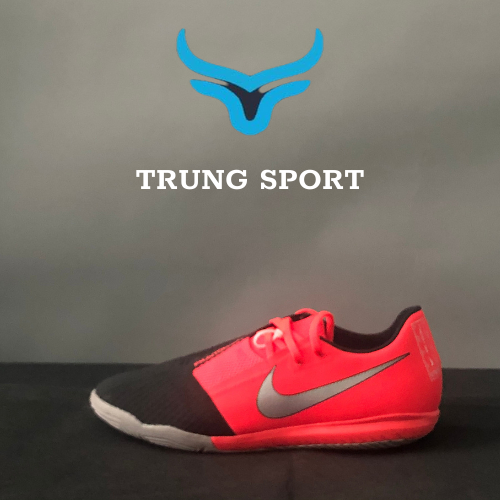 (CHÍNH HÃNG) GIÀY NAM GIÀY BÓNG ĐÁ CHÍNH HÃNG FUTSAL, SÂN CỎ NHÂN TẠO SÂN 5,7 NIKE PHANTOM ACADEMY IC ĐỎ/ĐEN TRUNGSPORT