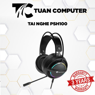 Tai nghe chuyên game PSH 100 led RGB giá rẻ, hàng full box bảo hành 12 tháng