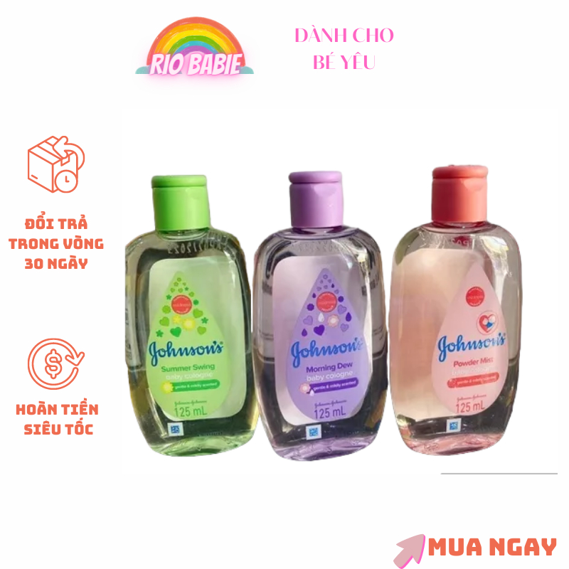 Nước hoa Johnson's baby đủ hương 50ml