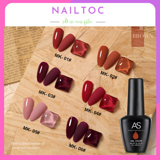 Sơn gel as mã mk | as chai đen 15ml