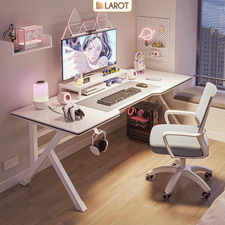 Bàn gaming bàn làm việc thông minhh khung bàn chữ K cực ngầu decor hiện đại thương hiệu Larot - Lm80