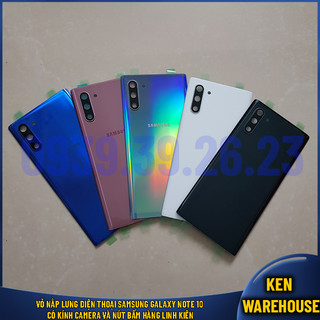 Vỏ nắp lưng điện thoại Samsung Galaxy Note 10 có kính camera và sẵn keo hàng linh kiện
