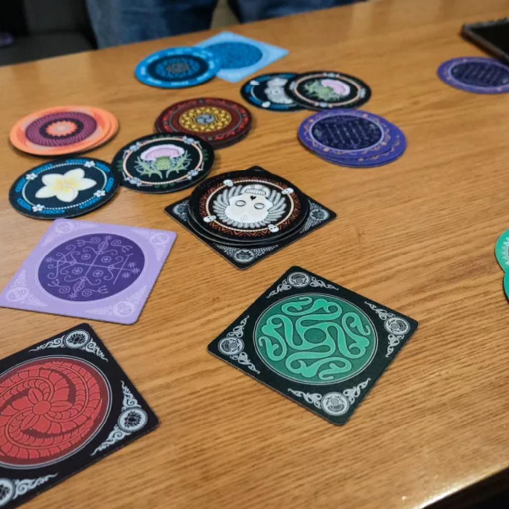 BỘ TRÒ CHƠI BOARD GAME SKULL - rò chơi thẻ bài 3 - 6 NGƯỜI