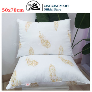 Ruột gối 50x70cm ZingZingMart in lông vũ cao cấp