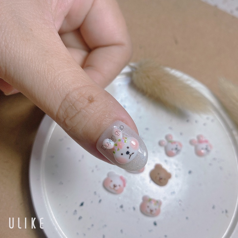 Charm bột  nail