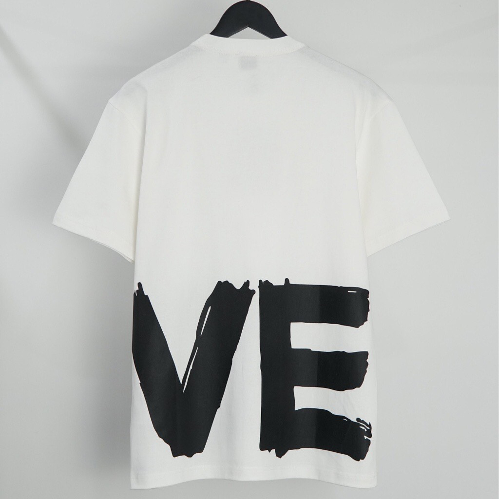 Áo thun đôi - áo couple nam nữ in hình chữ LOVE Unisex tay lỡ oversize chất cotton cao cấp, thoáng mát - 186 Uniform