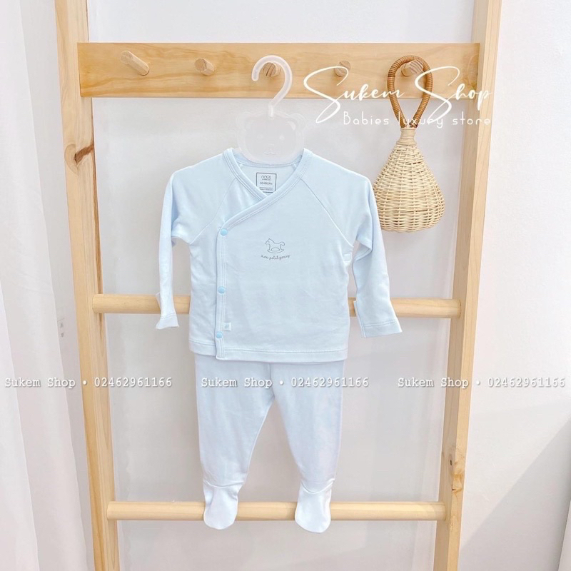 Set áo, quần liền tất NOUS cho bé (0-3M đến 6-9M)