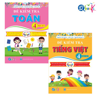 Sách - combo đề kiểm tra toán - tiếng việt lớp 4 - học kì 1 - cánh diều