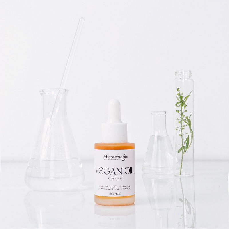 Body oil chiết xuất từ thiên nhiên handmade giúp da body căng bóng, ẩm mượt 30ml, 100ml - Choosebythie