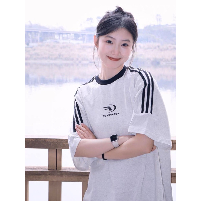 Áo Thun Baby Tee Đen trắng chất cotton khô Áo Phông Tay Lỡ from siêu dẹp 01