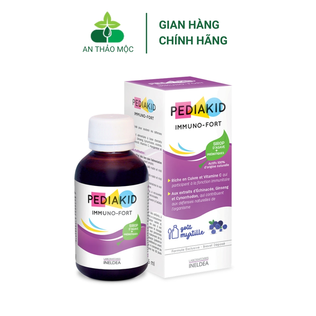 Pediakid Immuno-Fort Giúp Tăng Cường Miễn Dịch,Sức Đề Kháng Tự Nhiên Cho Bé. Pháp