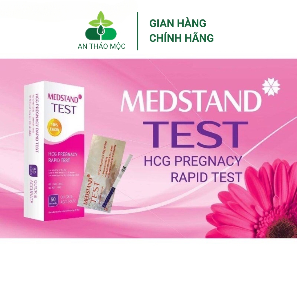 Que Thử Thai Medstand Test Nhanh, Chính Xác, Tiện Lợi