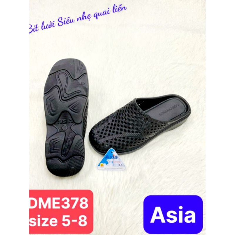 Dép sục ASIA  chính hãng bít đầu siêu nhẹ ,siêu bền.