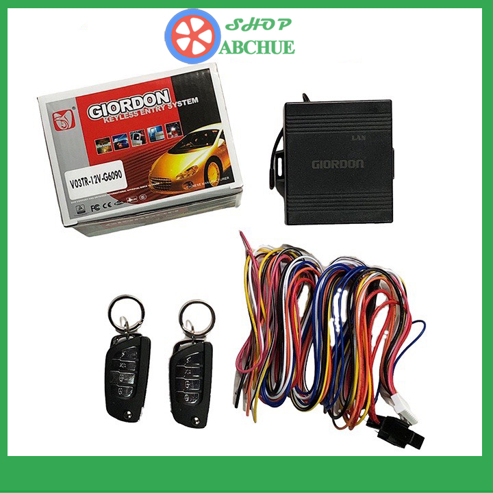 Bộ điểu khiển cửa ô tô từ xa 12v 24v ( loại I )