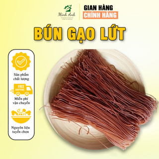 Bún Gạo Lứt đỏ - 500gr - Bún Gạo Lứt Không Hóa Chất 100% Từ Thiên Nhiên Tiện Lợi Thích Hợp Cho Người Ăn Kiêng