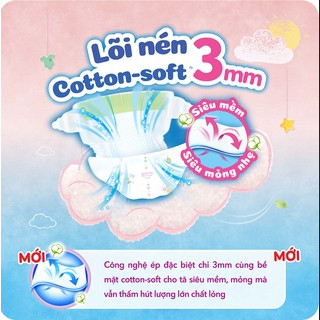 Bỉm/Tã dán sơ sinh Bobby sx70 miếng(dưới 5kg)An Toàn Cho Da Bé