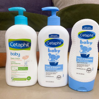 Sữa tắm gội toàn thân cho bé #Cetaphil baby wash and shampoo
