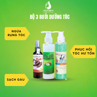 BỘ CHĂM SÓC TÓC THIÊN NHIÊN NGỪA RỤNG – PHỤC HỒI HƯ TỔN