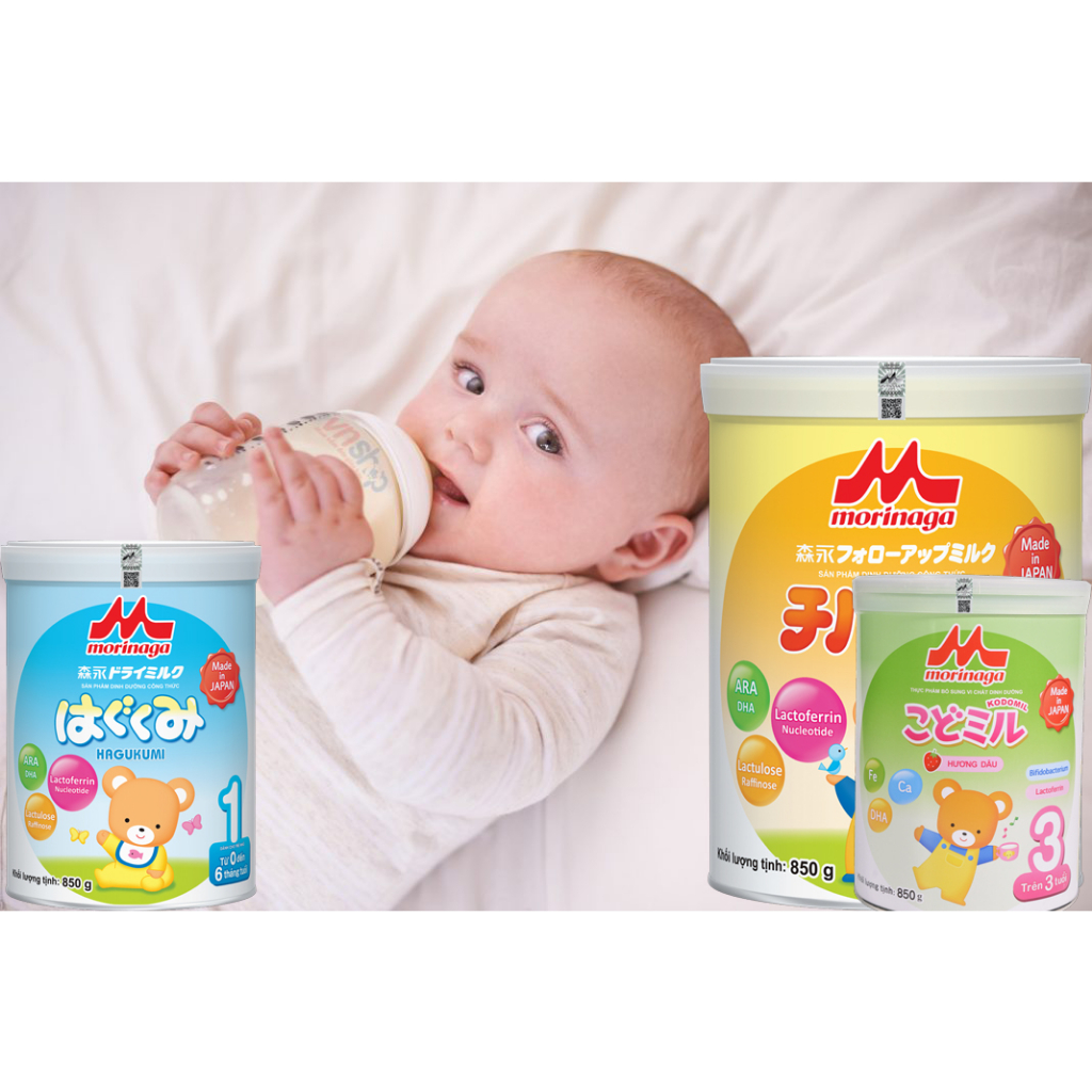 Sữa Morinaga Nhật số 0-1 800g HSD  2-2024