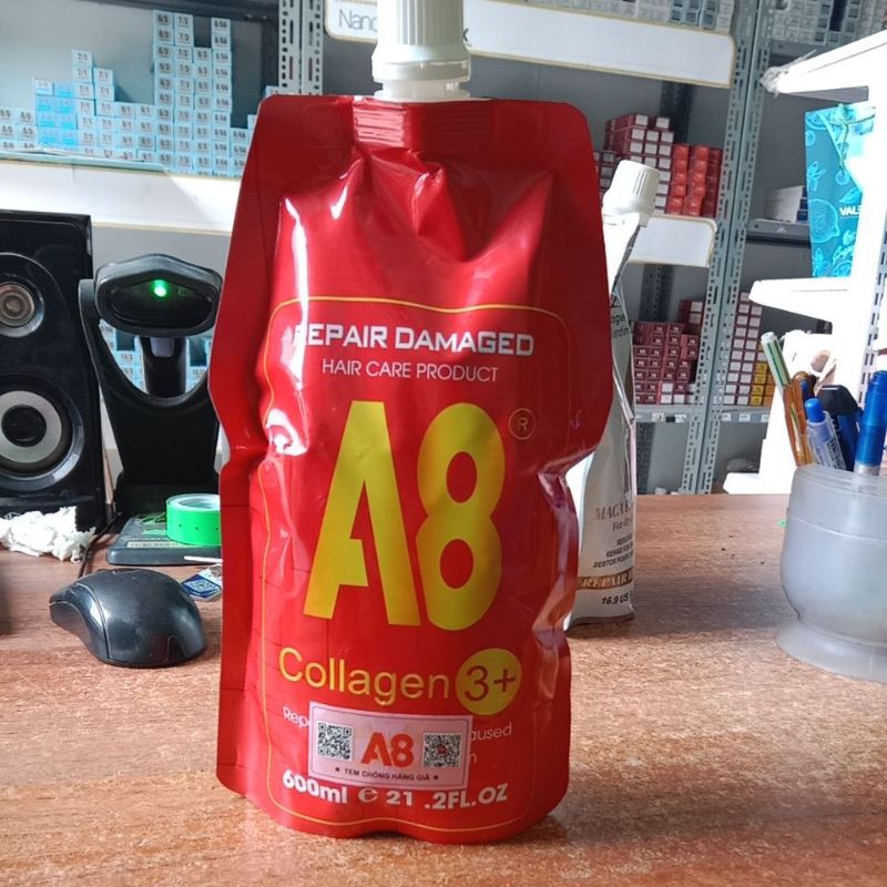hấp phục hồi collagen A8 600ml