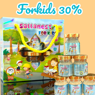 Nước yến sào Sallanest Baby nest 30% yến tươi cao cấp - Hộp tiết kiệm