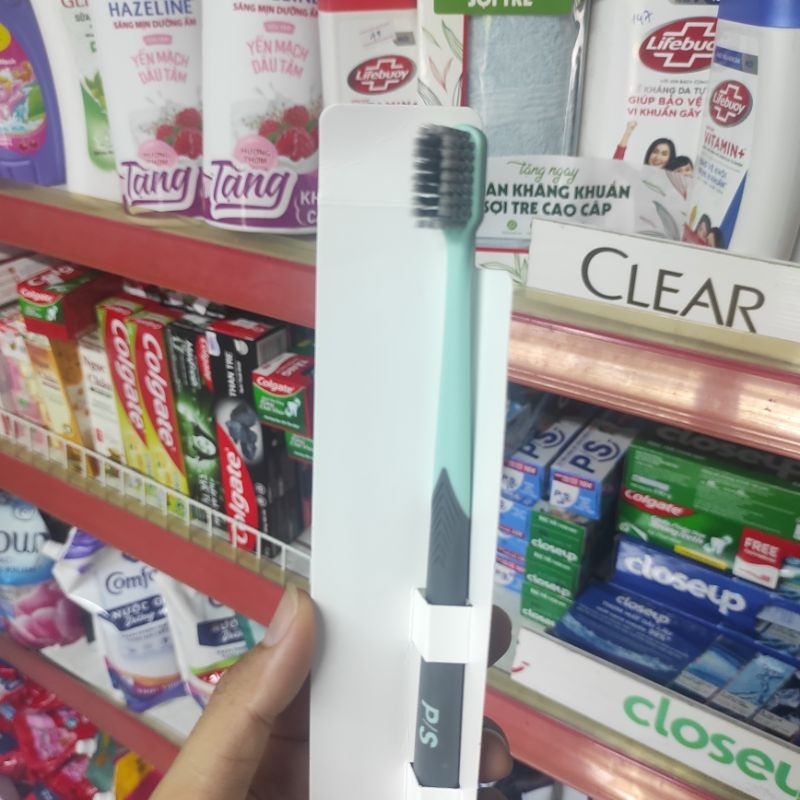 Bàn chải đánh răng P/S Detox trắng răng siêu mềm