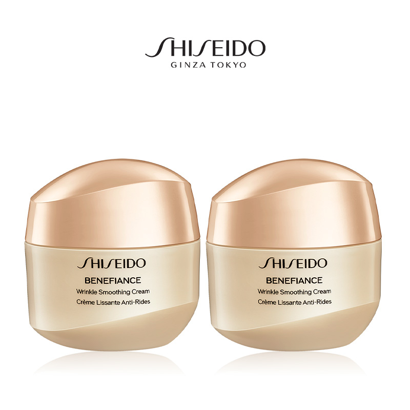 [Starter Set] Bộ 2 Kem dưỡng da chống lão hóa Shiseido Benefiance Wrinkle Smoothing Cream 30ml