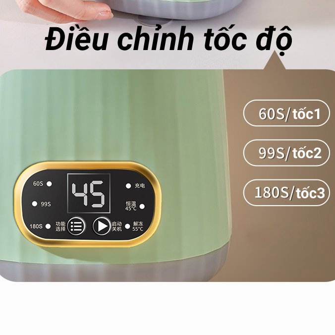 Máy hâm sữa Máy Lắc Bình Sữa Tự Động Cho Bé máy pha sữa cho bé chế - Làm nóng nhanh, giữ nhiệt lâu máy giữ nhiệt bình sữ